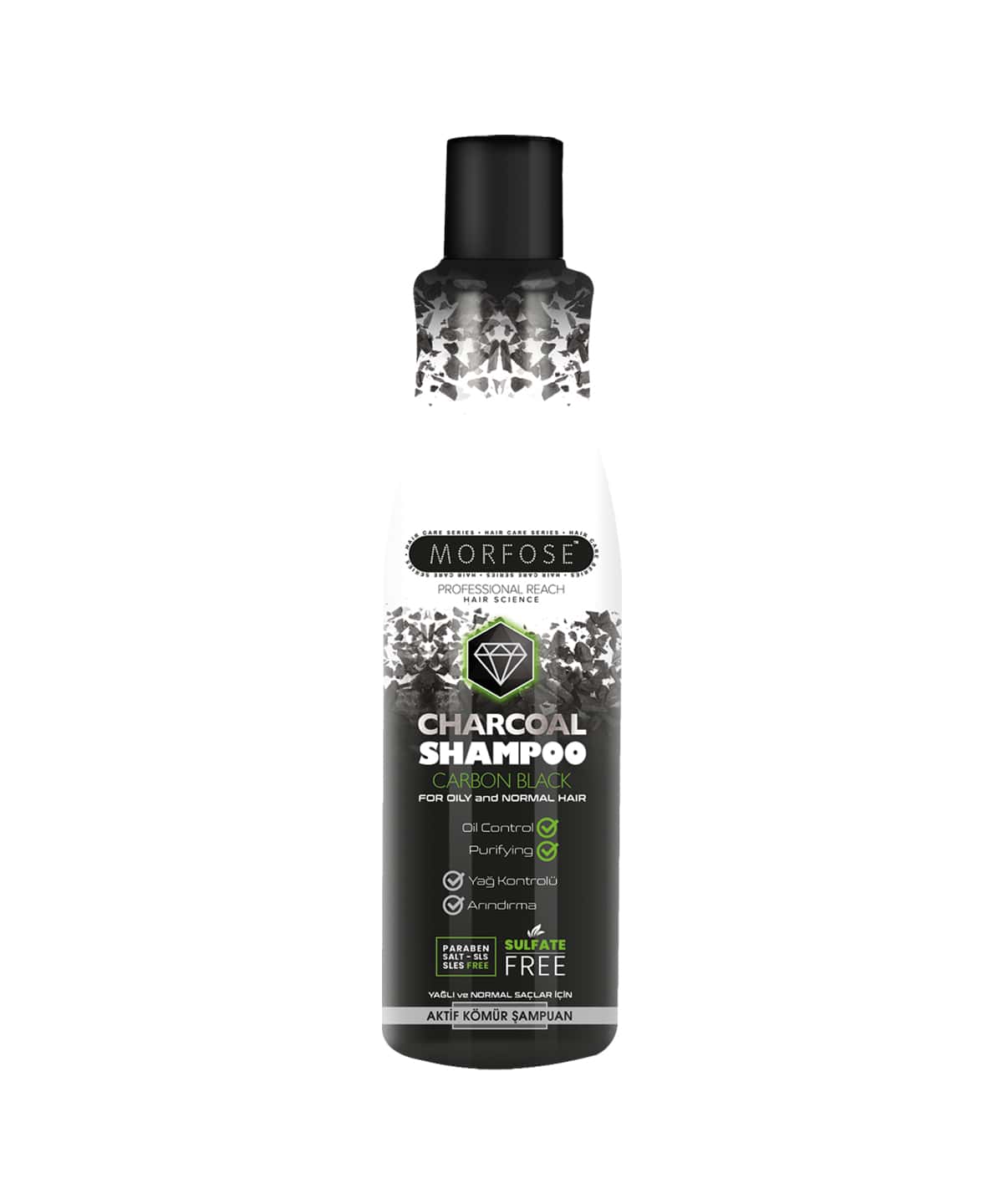 Morfose Active Charcoal Shampoo
