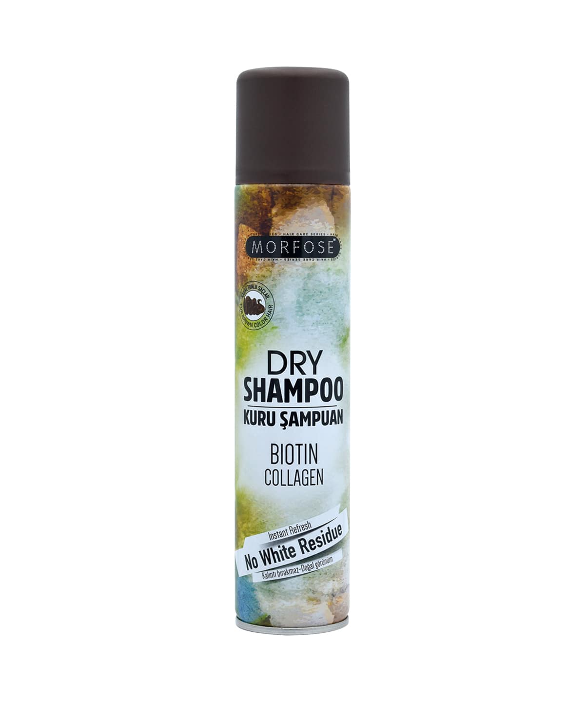 Morfose Biotin & Collagen Dry Shampoo For Brown Hair