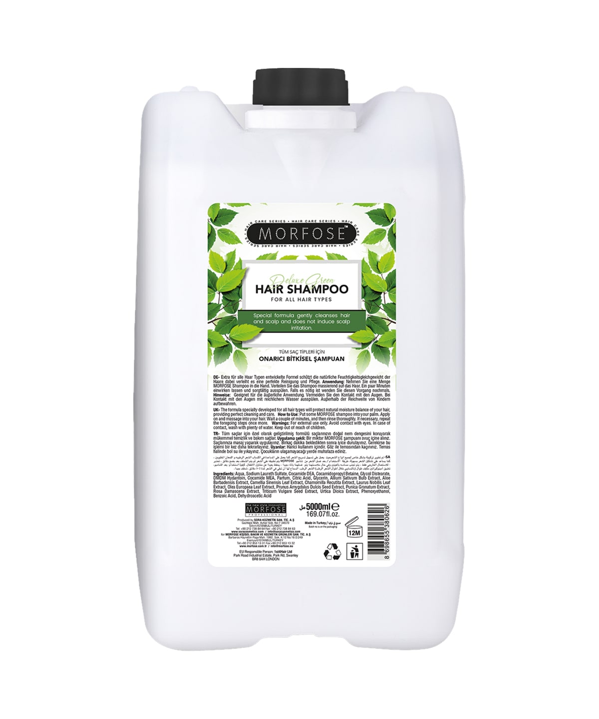 Morfose Herbal Deluxe Green Shampoo