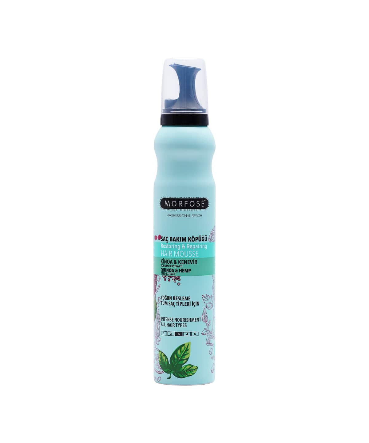 Morfose Quinoa & Hemp Hair Mousse