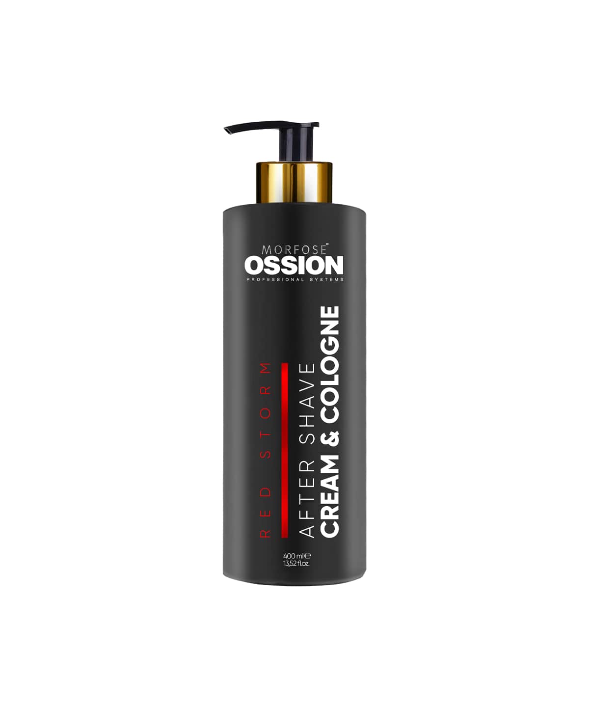 Ossion Premium Barber Line After Shave Red Storm Cream & Cologne