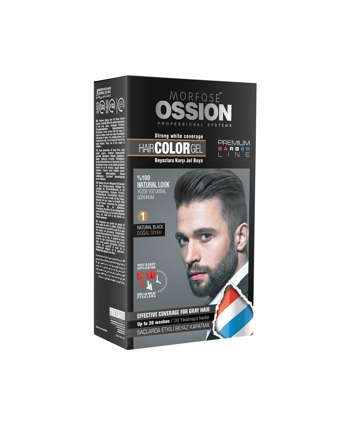 Ossion Premium Barber Line Hair Color Gel Series