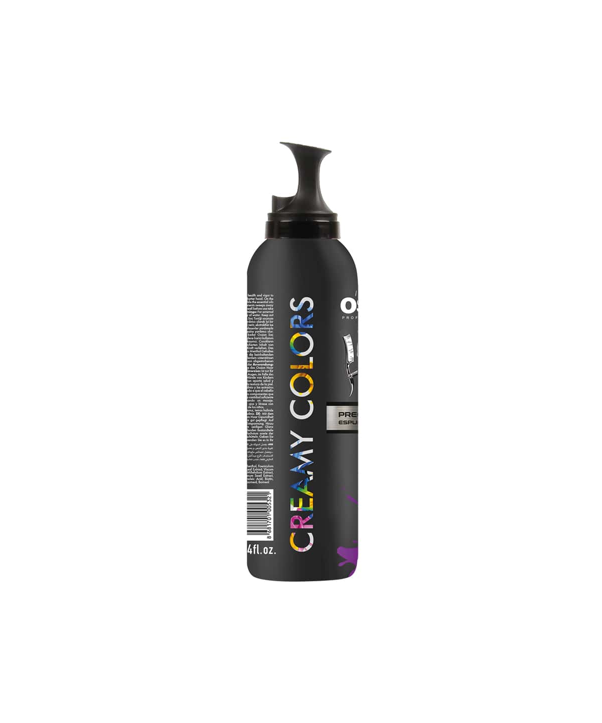 Ossion Premium Barber Line Semi Permanent Hair Coloring Foam Types