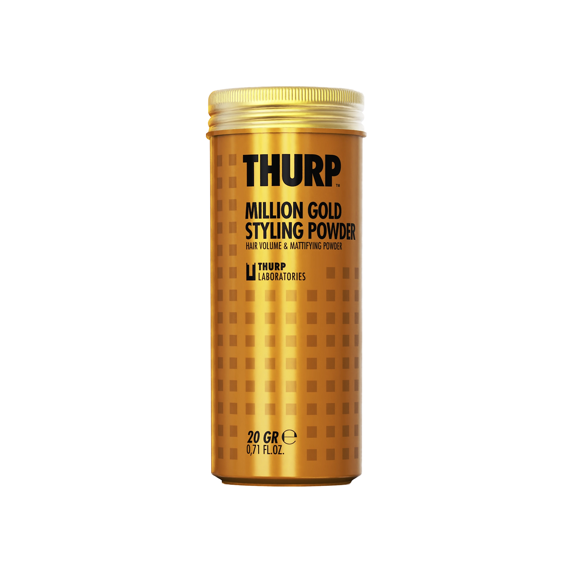 Thurp Million Gold Puderwachs für Volumen und Mattheit